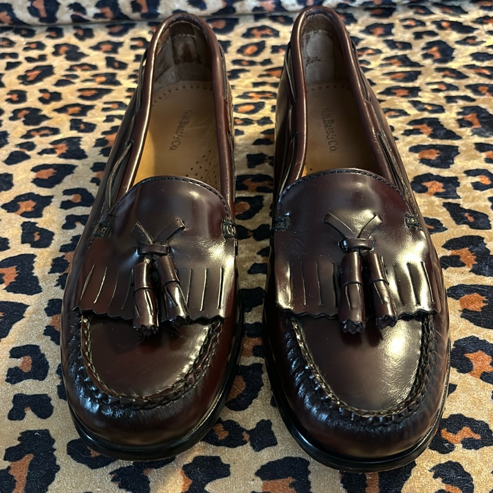 G.H. Bass & Co. Brown Leather Loafers